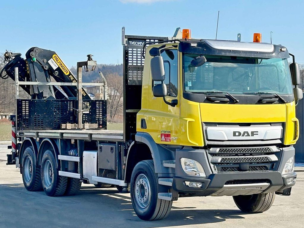 DAF CF 450 * PK 22002 - EH D + FUNK * 6x4 * TOP - Autokran, Pritsche LKW: das Bild 3 DAF CF 450 * PK 22002 - EH D + FUNK * 6x4 * TOP - Autokran, Pritsche LKW: das Bild 3