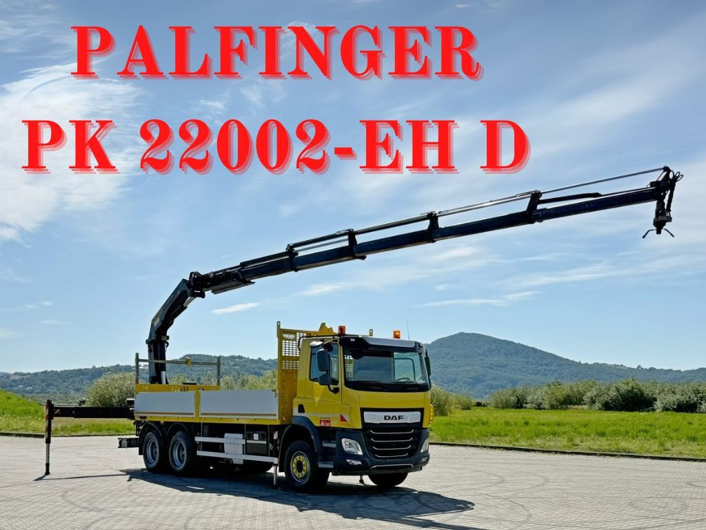 DAF CF 450 * PK 22002 - EH D + FUNK * 6x4 * TOP - Autokran: das Bild 1 DAF CF 450 * PK 22002 - EH D + FUNK * 6x4 * TOP - Autokran: das Bild 1