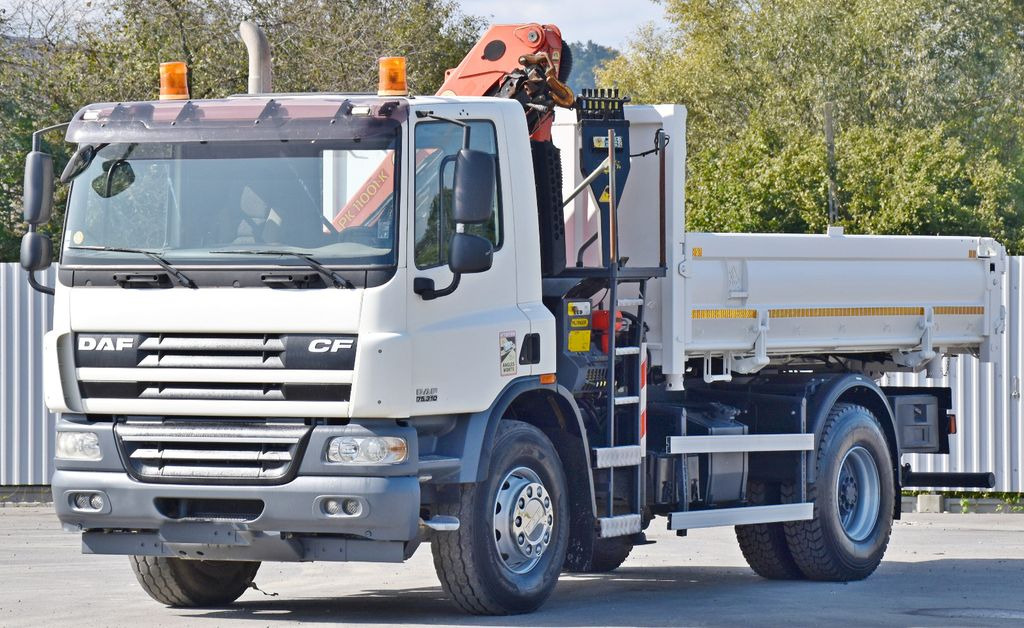 DAF CF 75.310 Kipper 4,30 m* KRAN * TOPZUSTAND DAF CF 75.310 Kipper 4,30 m* KRAN * TOPZUSTAND - Autokran, Kipper: das Bild 5 DAF CF 75.310 Kipper 4,30 m* KRAN * TOPZUSTAND DAF CF 75.310 Kipper 4,30 m* KRAN * TOPZUSTAND - Autokran, Kipper: das Bild 5