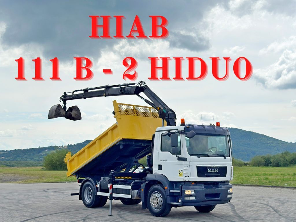 MAN TGM 18.340* KIPPER 4,05m*HIAB 111 B-2 HIDUO/FUNK - Autokran: das Bild 1 MAN TGM 18.340* KIPPER 4,05m*HIAB 111 B-2 HIDUO/FUNK - Autokran: das Bild 1