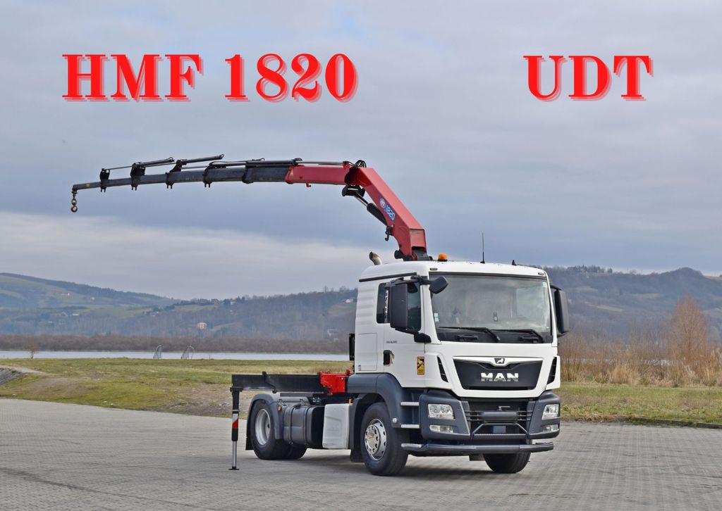 MAN TGS 18.500 Sattelzugmaschine + KRAN /FUNK - Autokran: das Bild 1 MAN TGS 18.500 Sattelzugmaschine + KRAN /FUNK - Autokran: das Bild 1