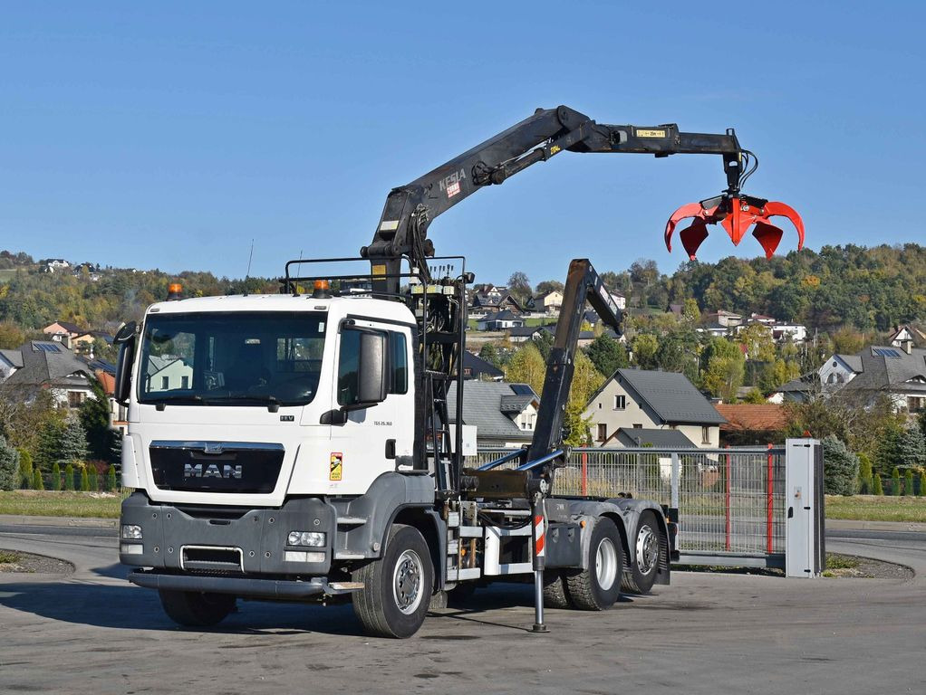 MAN TGS 26.360 Abrollkipper* KESLA 2114 Z * TOP MAN TGS 26.360 Abrollkipper* KESLA 2114 Z * TOP - Abrollkipper, Autokran: das Bild 2 MAN TGS 26.360 Abrollkipper* KESLA 2114 Z * TOP MAN TGS 26.360 Abrollkipper* KESLA 2114 Z * TOP - Abrollkipper, Autokran: das Bild 2