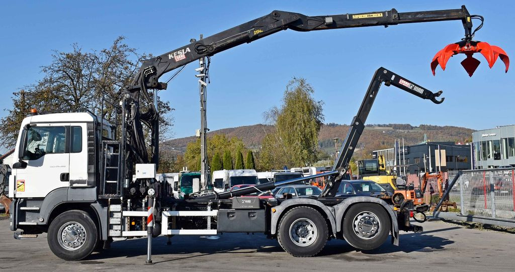 MAN TGS 26.360 Abrollkipper* KESLA 2114 Z * TOP MAN TGS 26.360 Abrollkipper* KESLA 2114 Z * TOP - Abrollkipper, Autokran: das Bild 5 MAN TGS 26.360 Abrollkipper* KESLA 2114 Z * TOP MAN TGS 26.360 Abrollkipper* KESLA 2114 Z * TOP - Abrollkipper, Autokran: das Bild 5