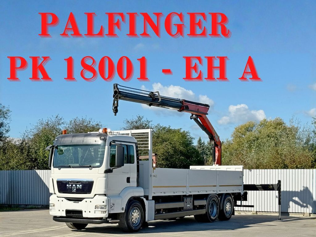 MAN TGS 26.440* PK 18001 - EH A + FUNK* TOPZUSTAND MAN TGS 26.440* PK 18001 - EH A + FUNK* TOPZUSTAND - Autokran, Pritsche LKW: das Bild 1 MAN TGS 26.440* PK 18001 - EH A + FUNK* TOPZUSTAND MAN TGS 26.440* PK 18001 - EH A + FUNK* TOPZUSTAND - Autokran, Pritsche LKW: das Bild 1