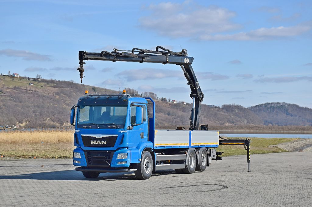 MAN TGS 26.480 * KRAN / FUNK * TOPZUSTAND - Autokran, Pritsche LKW: das Bild 2 MAN TGS 26.480 * KRAN / FUNK * TOPZUSTAND - Autokran, Pritsche LKW: das Bild 2
