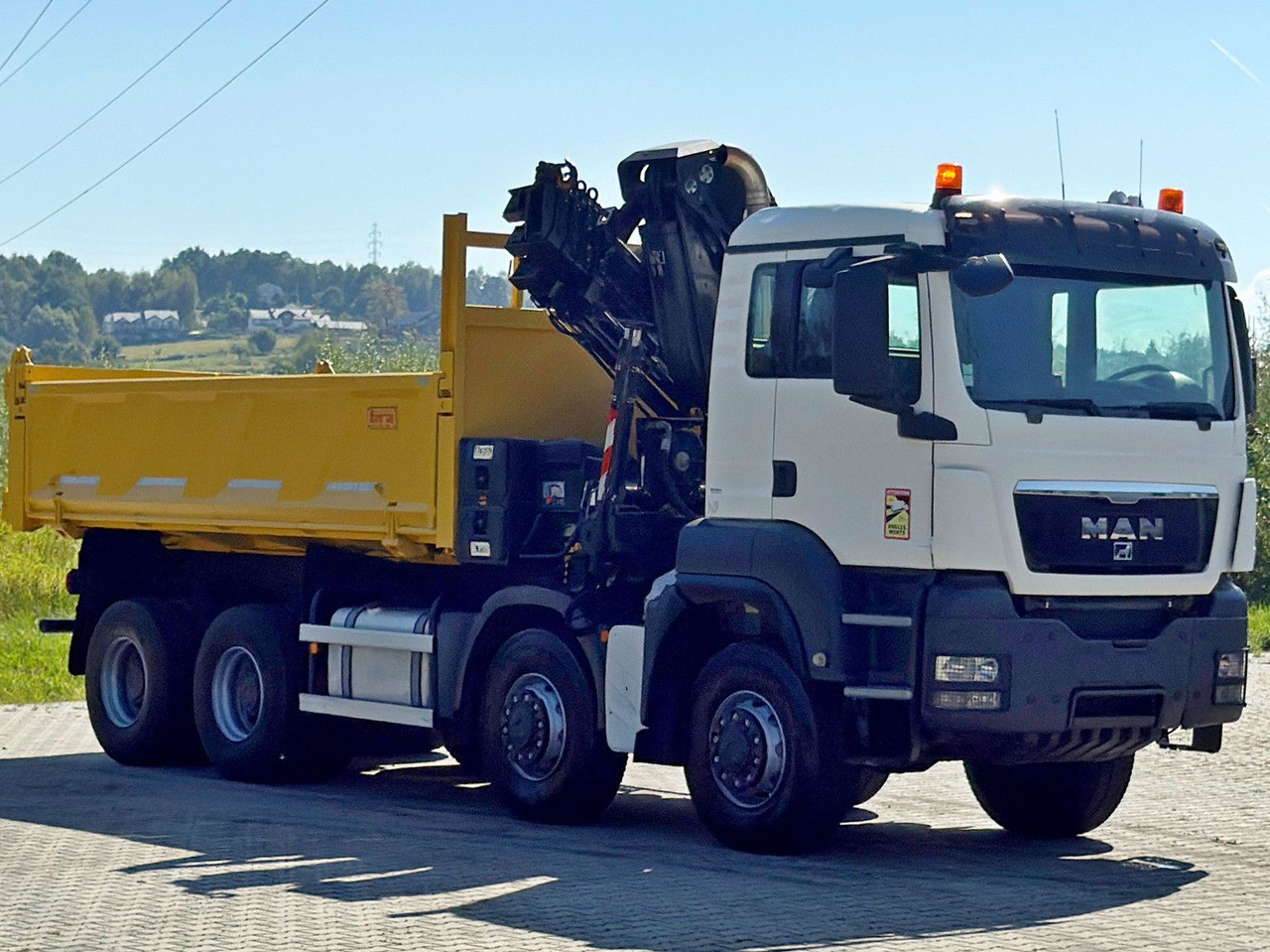 MAN TGS 32.510 * HIAB 288 EP - 5HIDUO/ FUNK * 8x8 - Autokran: das Bild 4 MAN TGS 32.510 * HIAB 288 EP - 5HIDUO/ FUNK * 8x8 - Autokran: das Bild 4