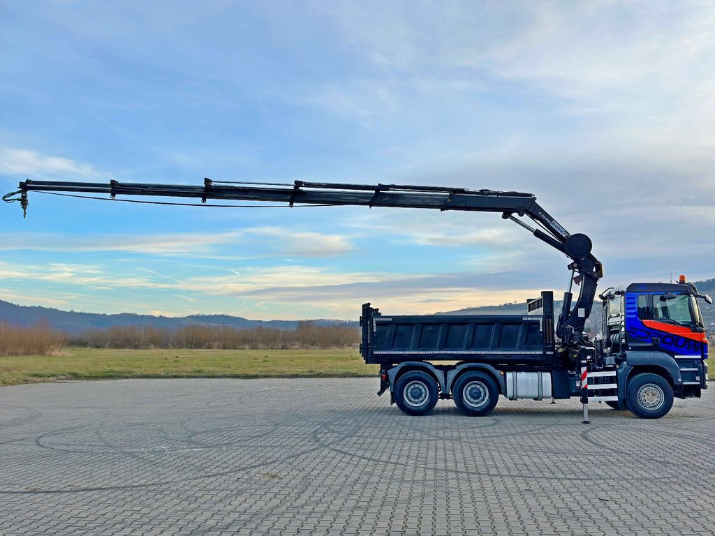 MAN TGS 33.480 * HIAB 288 EP - 4 HIDUO/ FUNK * 6x4 - Autokran, Kipper: das Bild 5 MAN TGS 33.480 * HIAB 288 EP - 4 HIDUO/ FUNK * 6x4 - Autokran, Kipper: das Bild 5