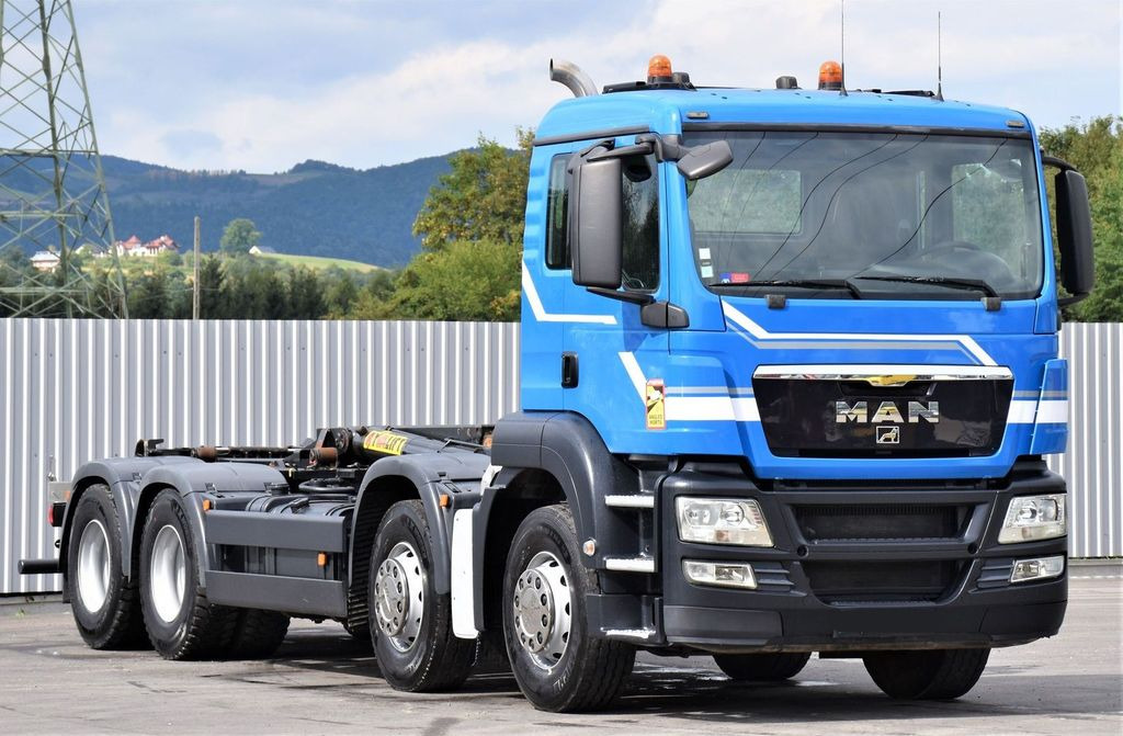 MAN TGS 35.400 Abrollkipper *8x4* Top Zustand! - Abrollkipper: das Bild 3 MAN TGS 35.400 Abrollkipper *8x4* Top Zustand! - Abrollkipper: das Bild 3