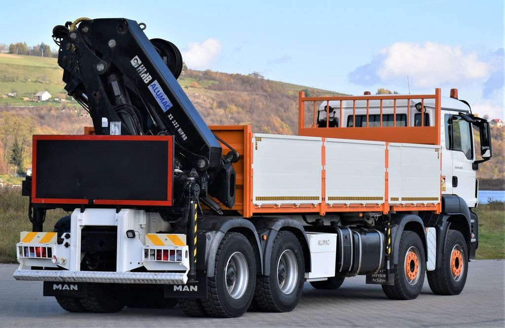 Autokran, Pritsche LKW MAN TGS 35.440 * HIAB 322 EP-5HIPRO+FUNK / 8x4! MAN TGS 35.440 * HIAB 322 EP-5HIPRO+FUNK / 8x4!: das Bild 7