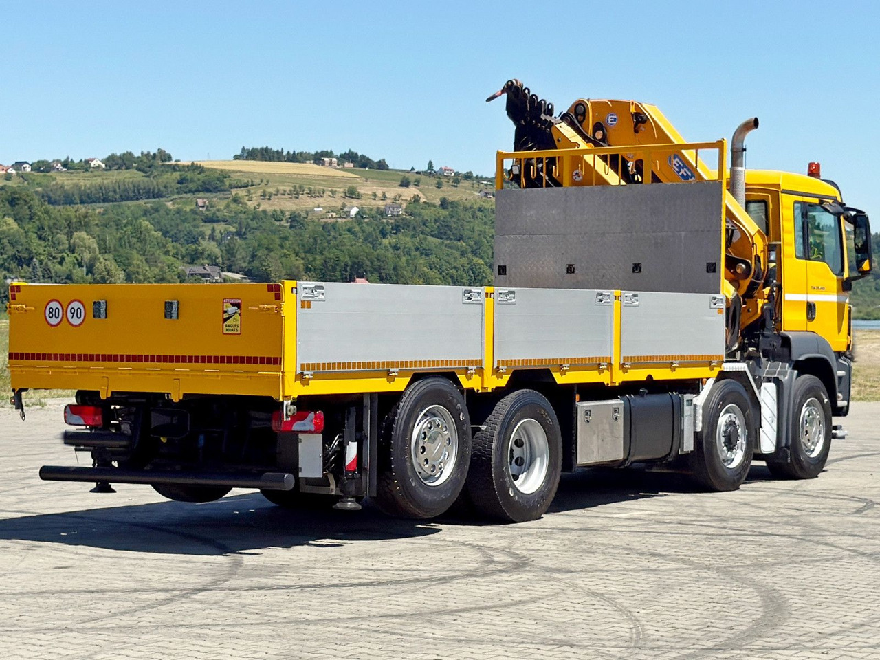 Autokran MAN TGS 35.480 * EFFER 395/6S + FUNK / 8x4: das Bild 6