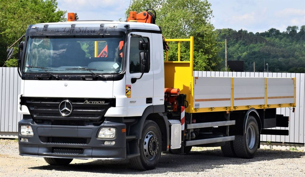 Mercedes-Benz ACTROS 1832 PRITSCHE 6,70m * PK 15500*TOPZUSTAND - Autokran: das Bild 4 Mercedes-Benz ACTROS 1832 PRITSCHE 6,70m * PK 15500*TOPZUSTAND - Autokran: das Bild 4