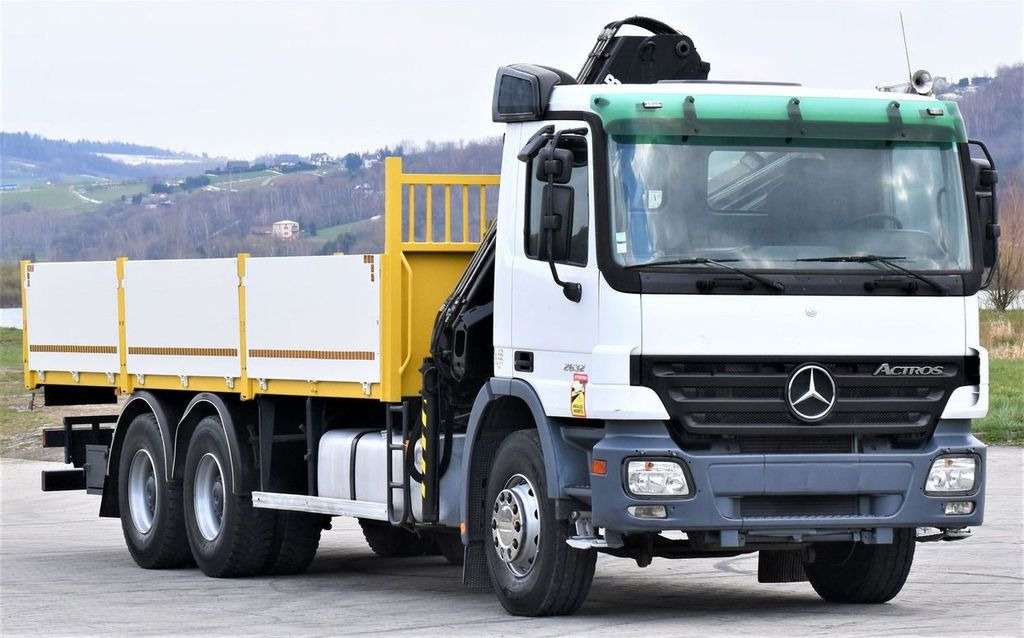 Mercedes-Benz ACTROS 2632 * HIAB 144B-3HIDUO+FUNK / 6x4 Mercedes-Benz ACTROS 2632 * HIAB 144B-3HIDUO+FUNK / 6x4 - Autokran, Pritsche LKW: das Bild 3 Mercedes-Benz ACTROS 2632 * HIAB 144B-3HIDUO+FUNK / 6x4 Mercedes-Benz ACTROS 2632 * HIAB 144B-3HIDUO+FUNK / 6x4 - Autokran, Pritsche LKW: das Bild 3