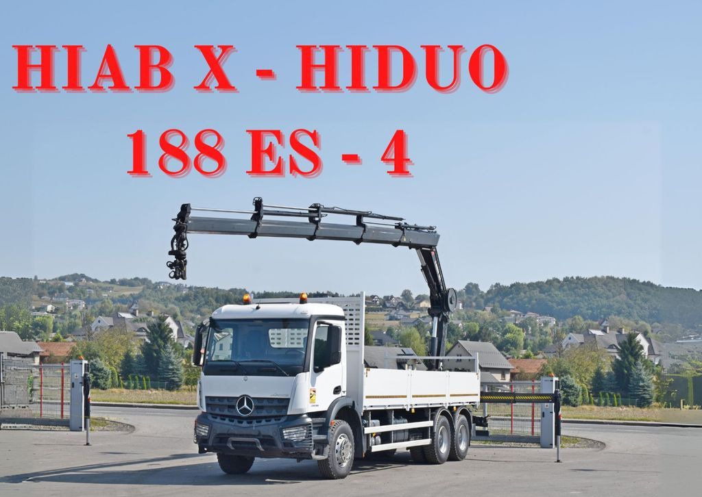 Mercedes-Benz ACTROS 2636 *HIAB X-HIDUO 188 ES-4/FUNK + * 6x4 Mercedes-Benz AROCS 2636 *HIAB X-HIDUO 188 ES-4/FUNK + * 6x4 - Autokran, Pritsche LKW: das Bild 1 Mercedes-Benz ACTROS 2636 *HIAB X-HIDUO 188 ES-4/FUNK + * 6x4 Mercedes-Benz AROCS 2636 *HIAB X-HIDUO 188 ES-4/FUNK + * 6x4 - Autokran, Pritsche LKW: das Bild 1