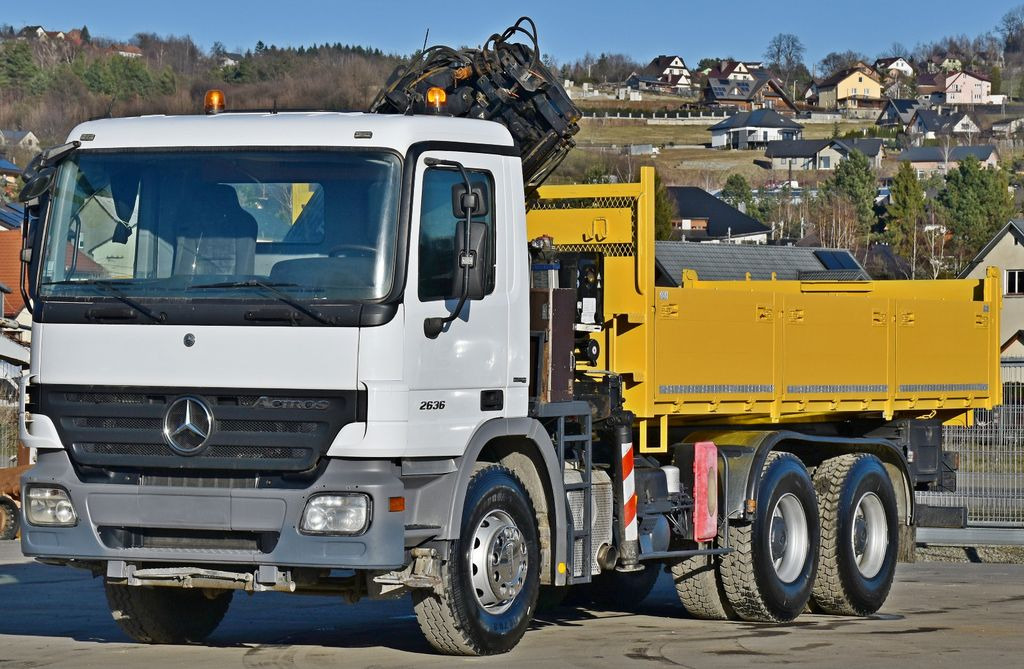 Mercedes-Benz ACTROS 2636 * TEREX 165.2E - A4 + FUNK/6x4 Mercedes-Benz ACTROS 2636 * TEREX 165.2E - A4 + FUNK/6x4 - Autokran, Kipper: das Bild 4 Mercedes-Benz ACTROS 2636 * TEREX 165.2E - A4 + FUNK/6x4 Mercedes-Benz ACTROS 2636 * TEREX 165.2E - A4 + FUNK/6x4 - Autokran, Kipper: das Bild 4