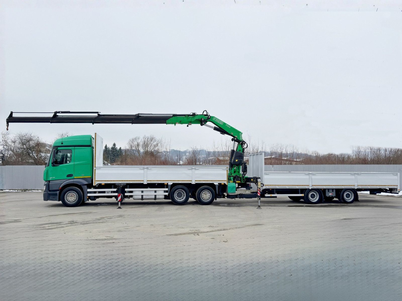 Mercedes-Benz ACTROS 2645 * FASSI F345.24 XE + FUNK + Anhänger - Autokran: das Bild 5 Mercedes-Benz ACTROS 2645 * FASSI F345.24 XE + FUNK + Anhänger - Autokran: das Bild 5