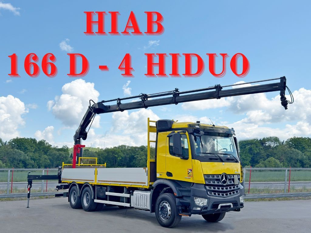 Mercedes-Benz AROCS 2636 *HIAB 166 D-4 HIDUO + FUNK* 6x4 - Autokran: das Bild 1 Mercedes-Benz AROCS 2636 *HIAB 166 D-4 HIDUO + FUNK* 6x4 - Autokran: das Bild 1