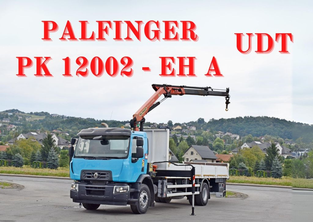 Renault C 320 * PK 12002 EH A + FUNK * TOPZUSTAND - Autokran, Pritsche LKW: das Bild 1 Renault C 320 * PK 12002 EH A + FUNK * TOPZUSTAND - Autokran, Pritsche LKW: das Bild 1