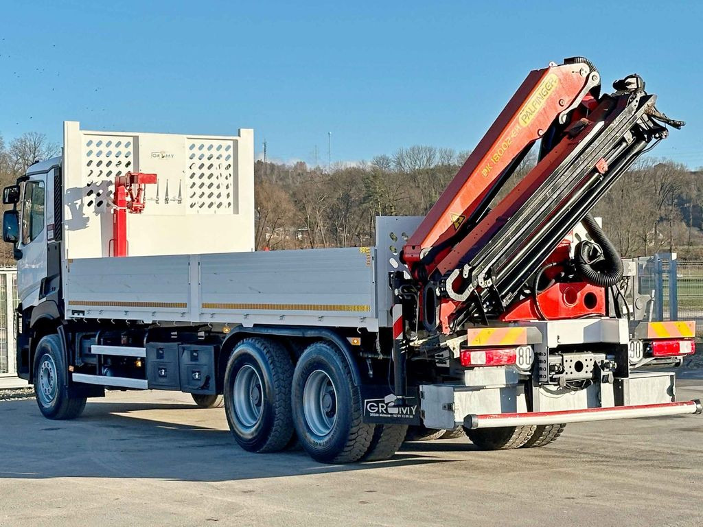 Autokran, Pritsche LKW Renault C 380 *PRITSCHE 6,80m * PK 18002-EH C + FUNK*6x4: das Bild 7