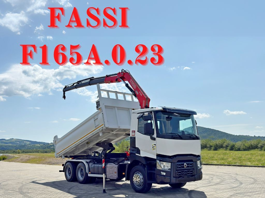 Renault C 430 * FASSI F165A.0.23 + FUNK * 6x4 - Autokran: das Bild 1 Renault C 430 * FASSI F165A.0.23 + FUNK * 6x4 - Autokran: das Bild 1