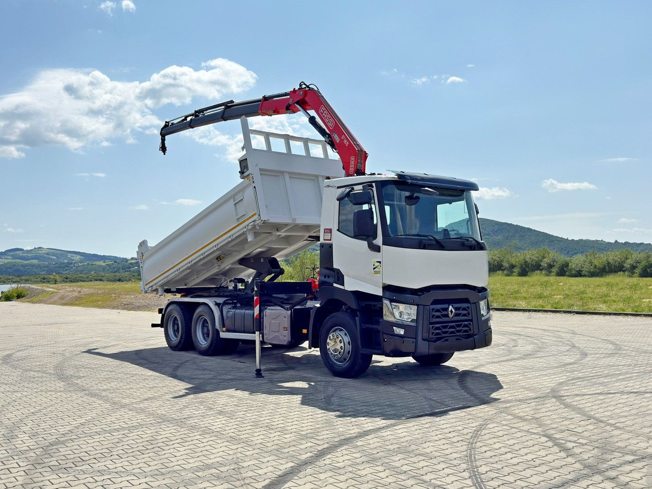 Renault C 430 * FASSI F165A.0.23 + FUNK * 6x4 - Kipper, Autokran: das Bild 2 Renault C 430 * FASSI F165A.0.23 + FUNK * 6x4 - Kipper, Autokran: das Bild 2