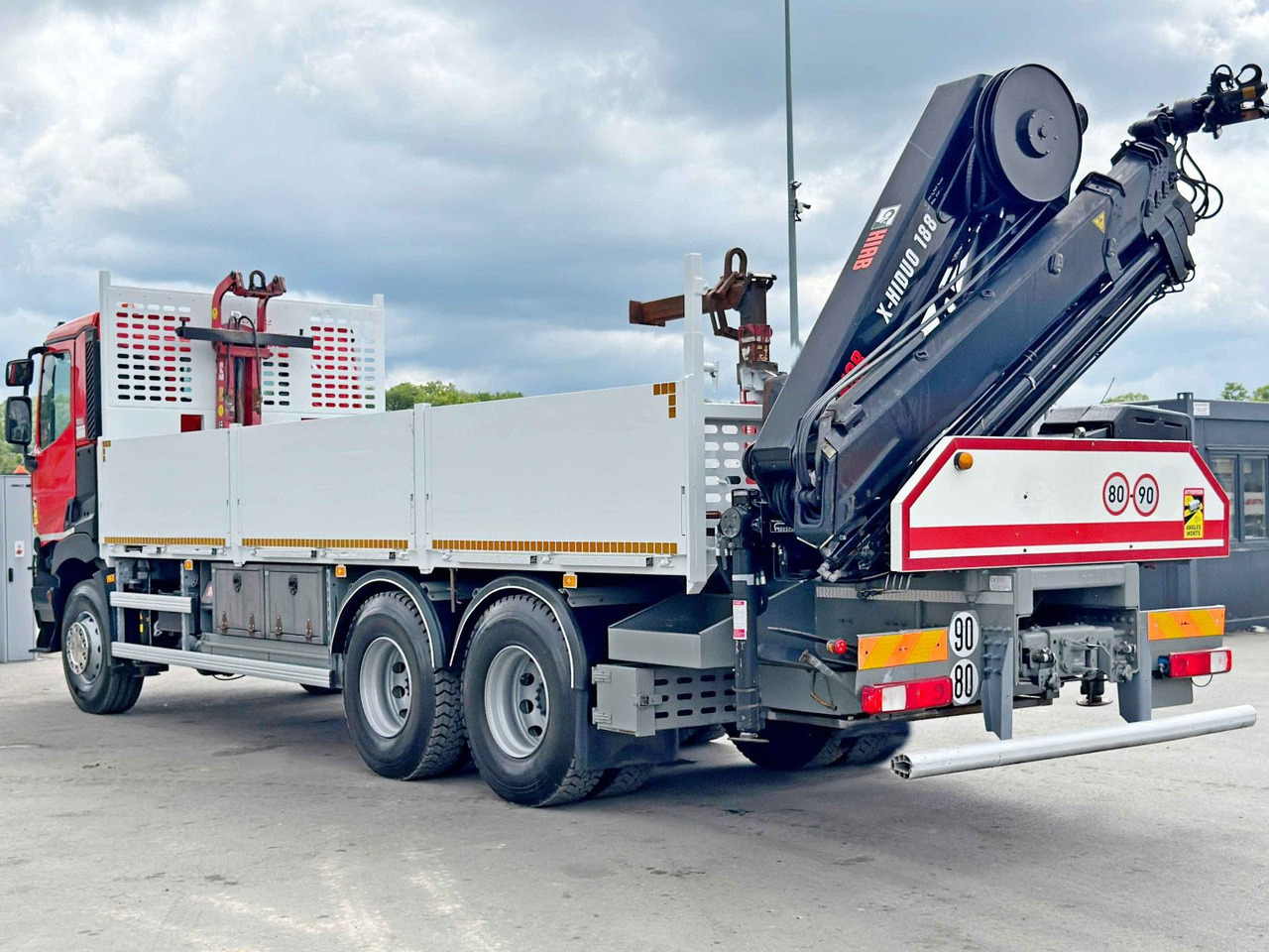 Autokran Renault C 430 *HIAB X - HIDUO 188 ES - 4 + FUNK * 6x4: das Bild 7