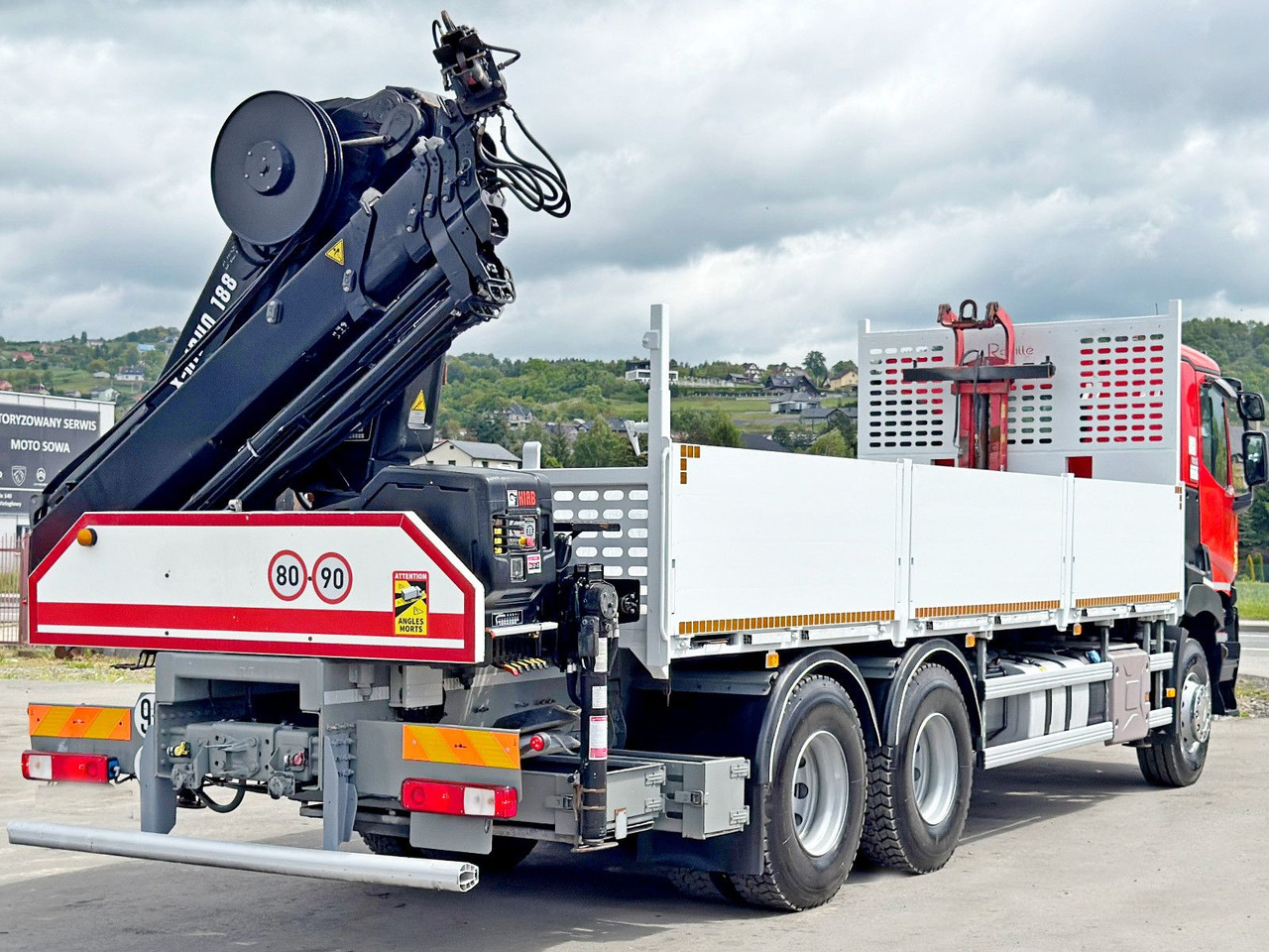 Autokran Renault C 430 *HIAB X - HIDUO 188 ES - 4 + FUNK * 6x4: das Bild 6