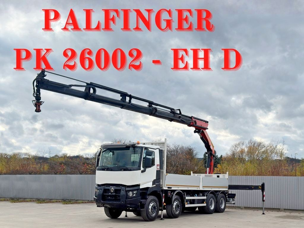 Renault C430 * PALFINGER PK 26002 - EHD + FUNK/ 8x4 - Autokran: das Bild 1 Renault C430 * PALFINGER PK 26002 - EHD + FUNK/ 8x4 - Autokran: das Bild 1