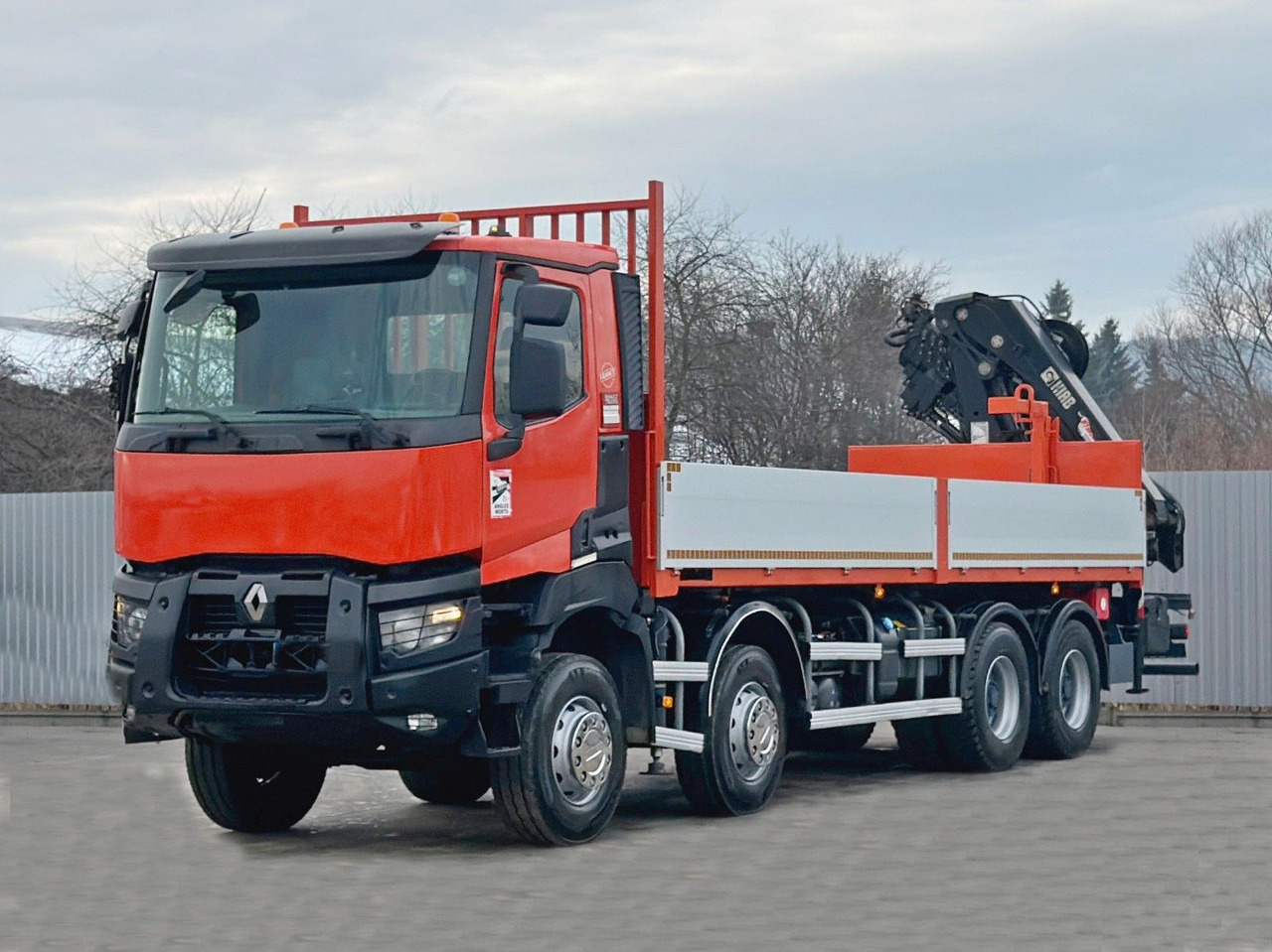 Renault K 430 * HIAB 211 EP - 5 HIDUO+ FUNK * 8x4 - Autokran: das Bild 4 Renault K 430 * HIAB 211 EP - 5 HIDUO+ FUNK * 8x4 - Autokran: das Bild 4