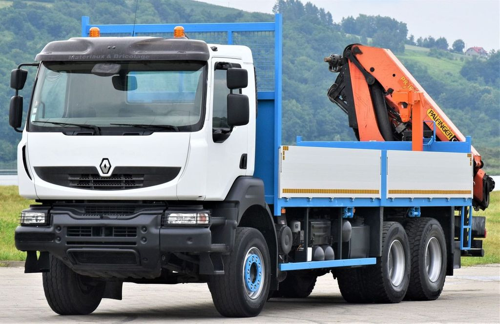 Renault KERAX 370 *PK 16502 + FUNK / 6x4 * TOP - Autokran, Pritsche LKW: das Bild 4 Renault KERAX 370 *PK 16502 + FUNK / 6x4 * TOP - Autokran, Pritsche LKW: das Bild 4