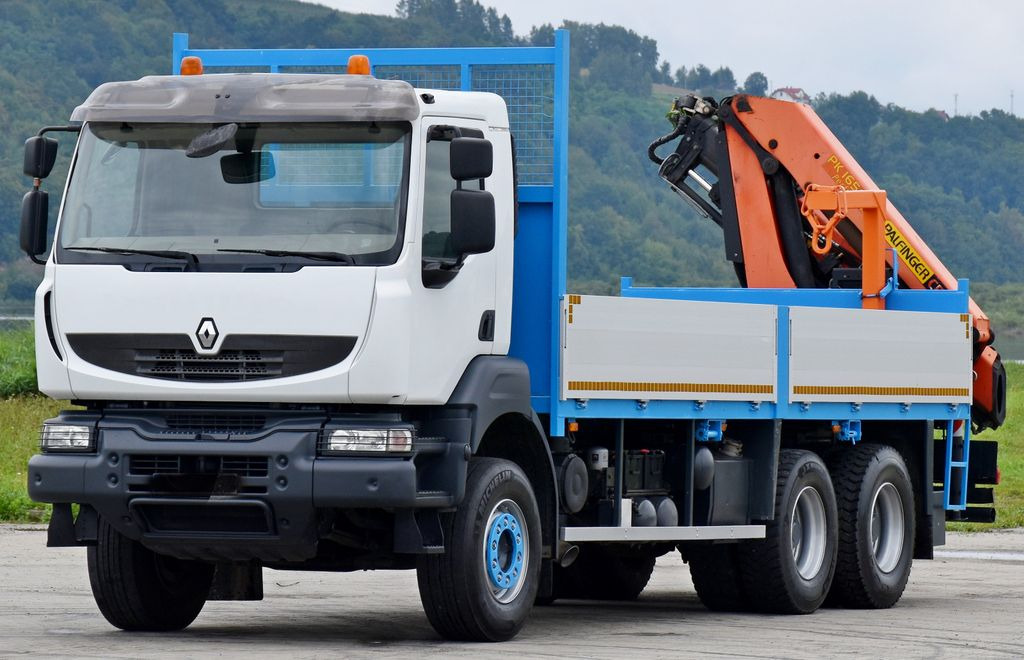 Renault KERAX 370 *PK 16502 + FUNK / 6x4 * TOP - Autokran, Pritsche LKW: das Bild 3 Renault KERAX 370 *PK 16502 + FUNK / 6x4 * TOP - Autokran, Pritsche LKW: das Bild 3
