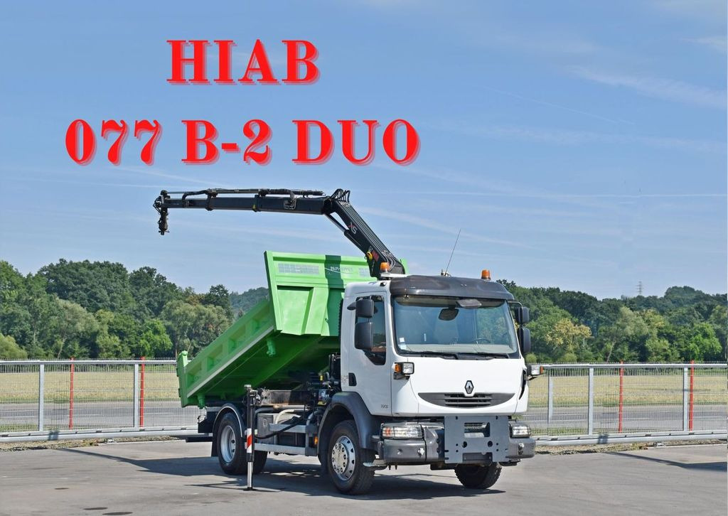 Renault MIDLUM 220 DXI *KIPPER 3,80m *HIAB 077 B-2 DUO Renault MIDLUM 220 DXI *KIPPER 3,80m *HIAB 077 B-2 DUO - Autokran, Kipper: das Bild 1 Renault MIDLUM 220 DXI *KIPPER 3,80m *HIAB 077 B-2 DUO Renault MIDLUM 220 DXI *KIPPER 3,80m *HIAB 077 B-2 DUO - Autokran, Kipper: das Bild 1