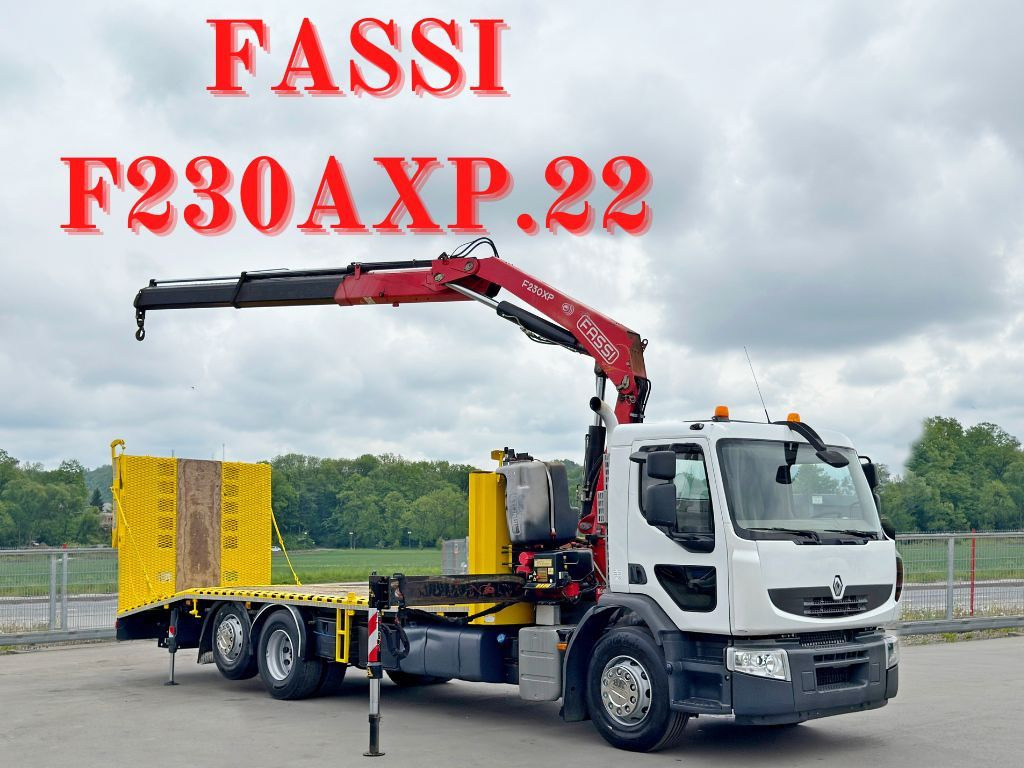 Renault PREMIUM 370 * FASSI F230AXP.22 + FUNK* TOP - Abschleppwagen: das Bild 1 Renault PREMIUM 370 * FASSI F230AXP.22 + FUNK* TOP - Abschleppwagen: das Bild 1