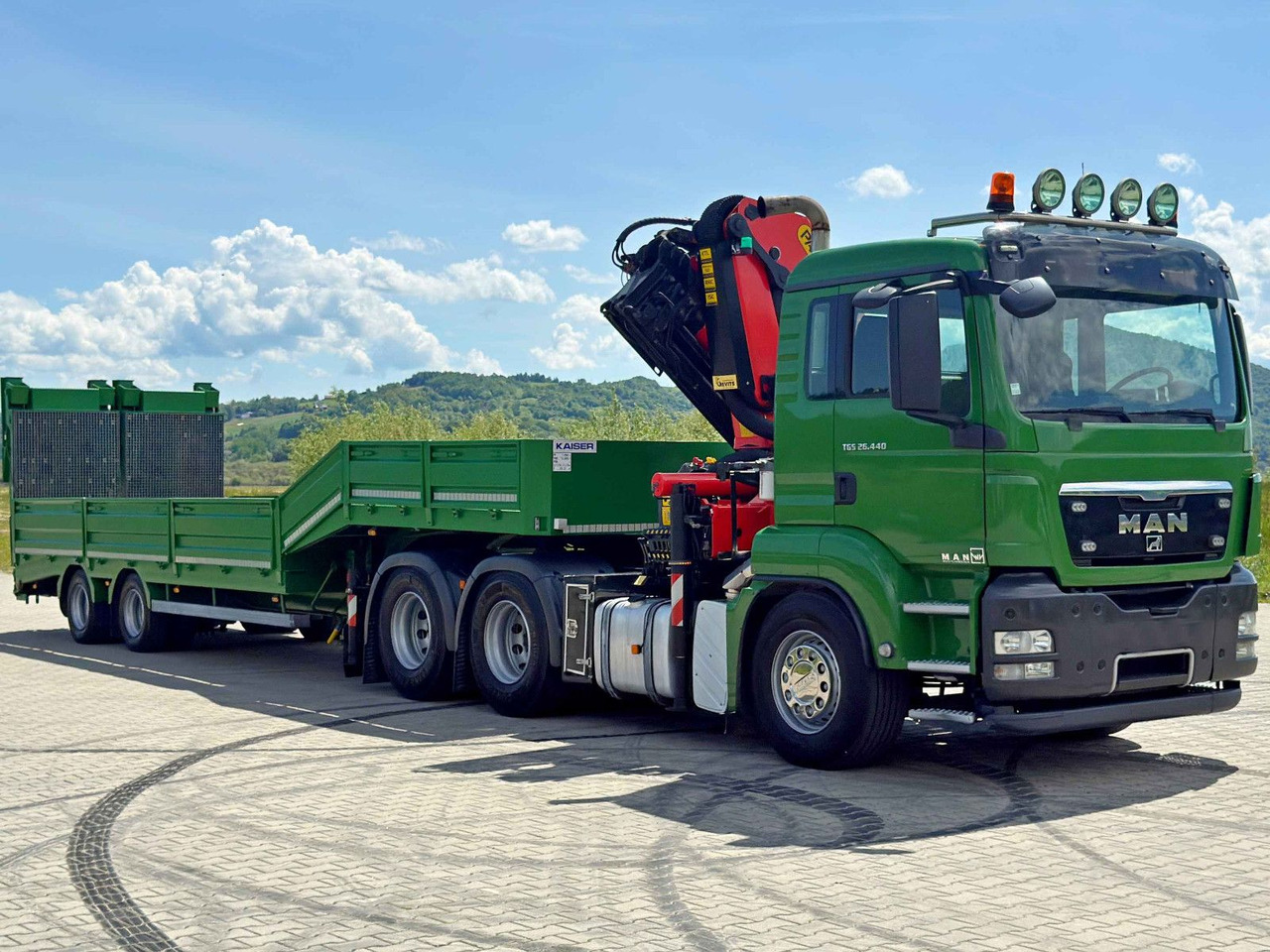 MAN TGS 26.440*Anhänger 10,30m + PK 33002-EH C/FUNK - Sattelzugmaschine: das Bild 4 MAN TGS 26.440*Anhänger 10,30m + PK 33002-EH C/FUNK - Sattelzugmaschine: das Bild 4