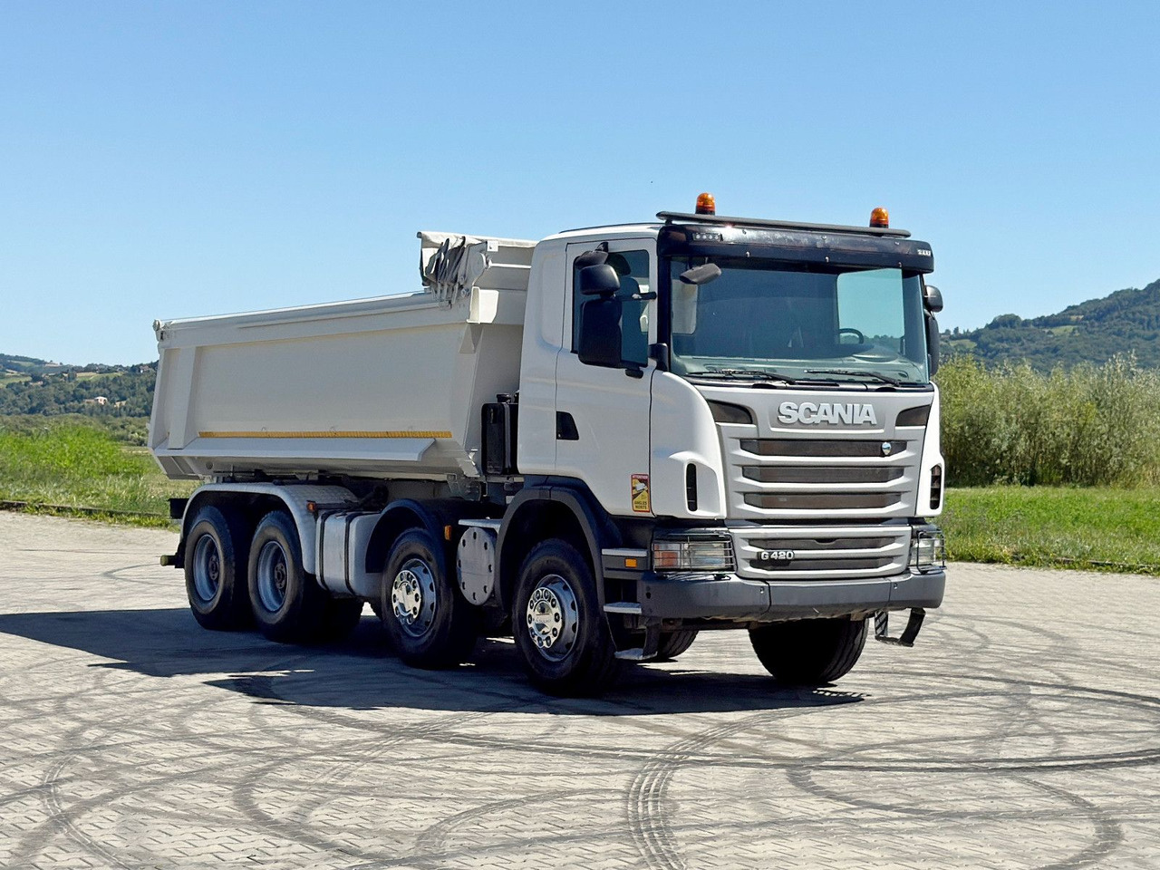 Scania G 420 * KIPPER * 8x4 * TOPZUSTAND - Kipper: das Bild 1 Scania G 420 * KIPPER * 8x4 * TOPZUSTAND - Kipper: das Bild 1