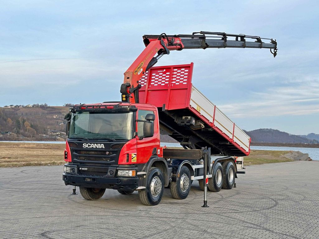 Scania P 400 Kipper 6,80 m * PK 33002-EH D + FUNK * 8x4 Scania P 400 Kipper 6,80 m * PK 33002-EH D + FUNK * 8x4 - Kipper, Autokran: das Bild 2 Scania P 400 Kipper 6,80 m * PK 33002-EH D + FUNK * 8x4 Scania P 400 Kipper 6,80 m * PK 33002-EH D + FUNK * 8x4 - Kipper, Autokran: das Bild 2
