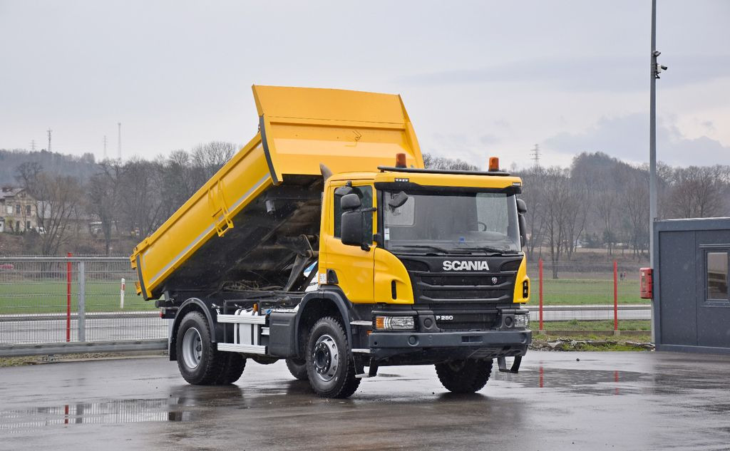 Scania P 410 Kipper 4,20m + BORDMATIC / TOPZUSTAND - Kipper: das Bild 1 Scania P 410 Kipper 4,20m + BORDMATIC / TOPZUSTAND - Kipper: das Bild 1
