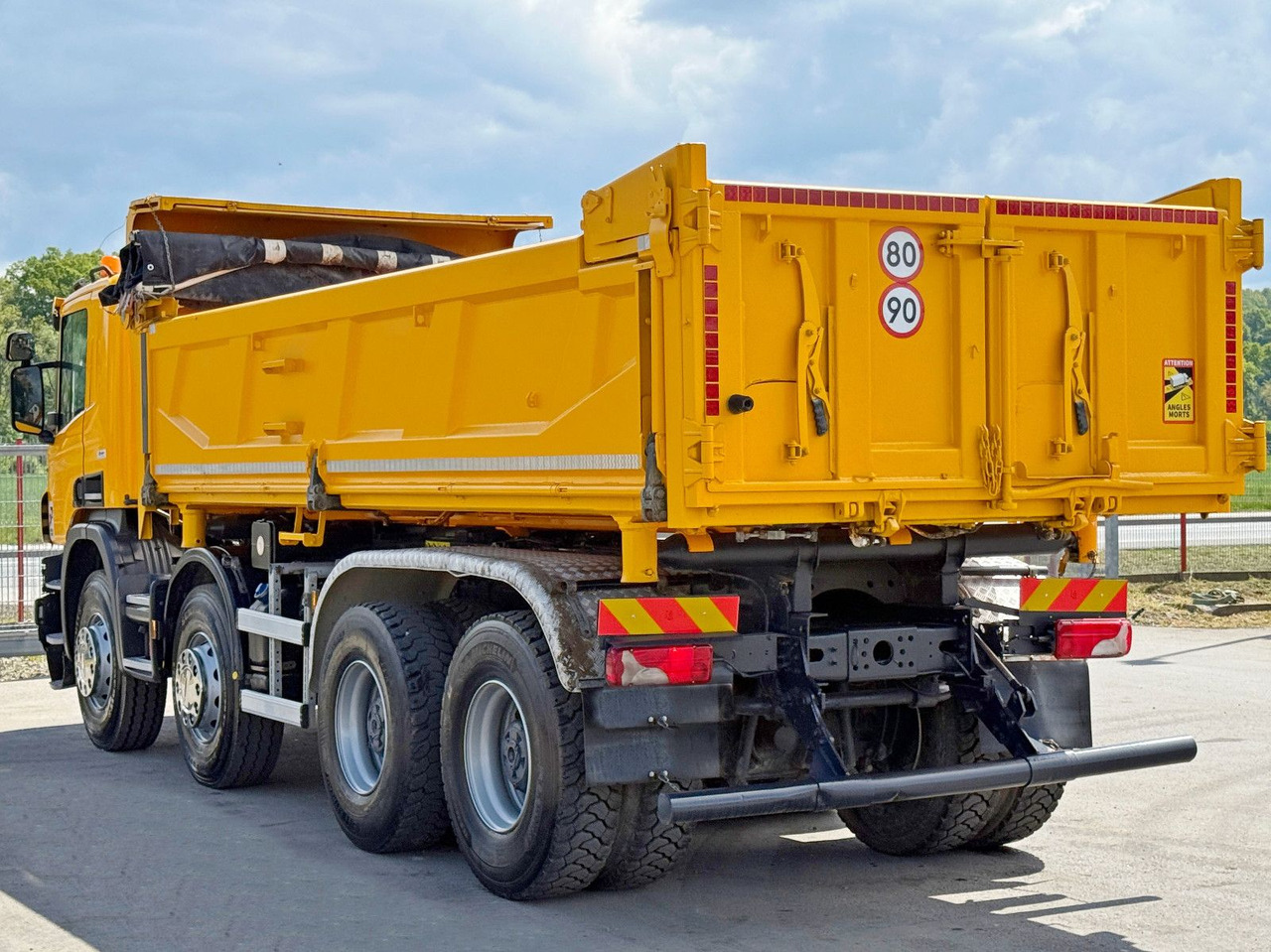 Kipper Scania P 410 Kipper 6,00m * 8x4 * TOPZUSTAND ! Scania P 410 Kipper 6,00m * 8x4 * TOPZUSTAND !: das Bild 7