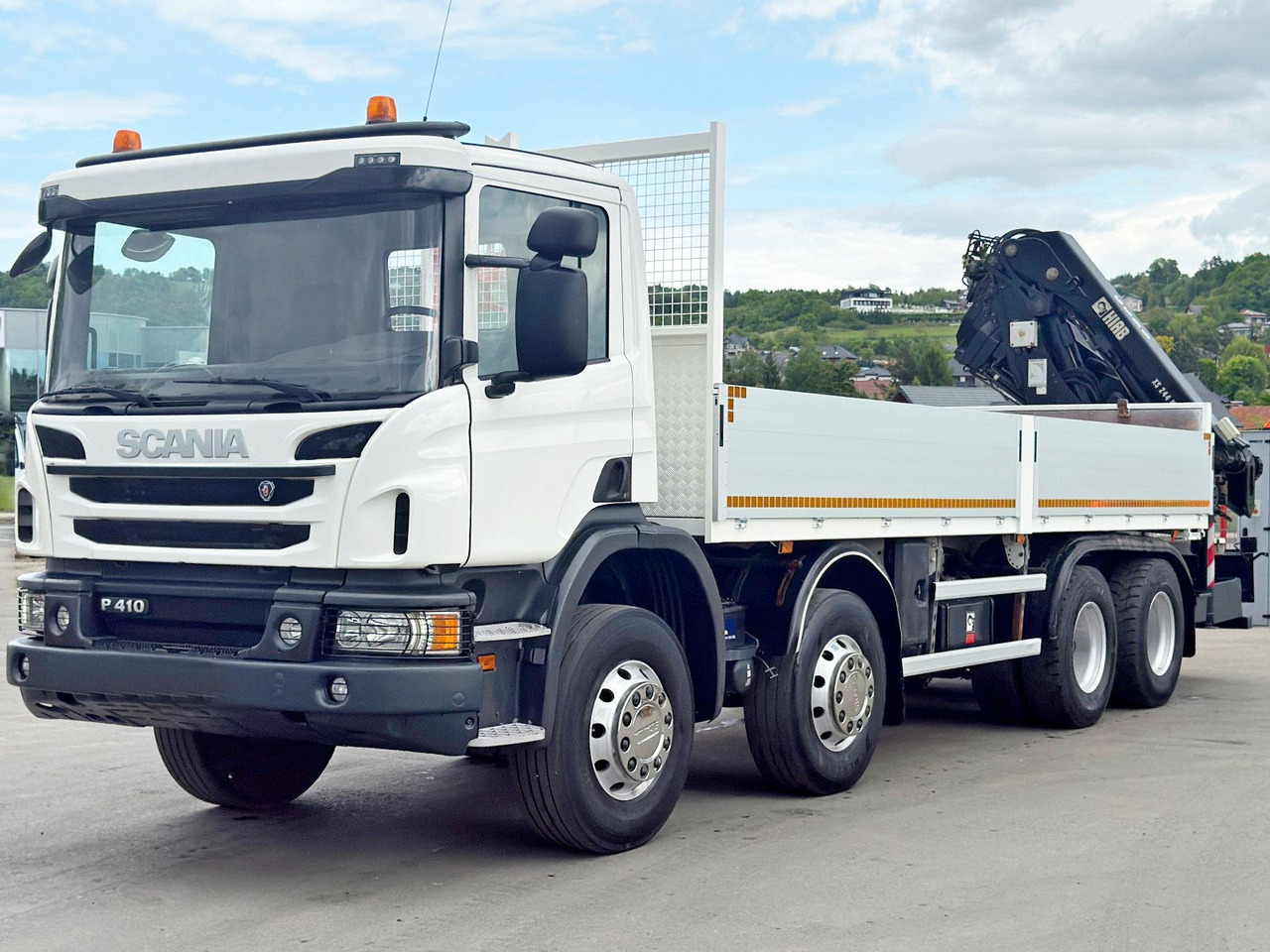 Scania P 410*PLATFORM 7,00m*HIAB 244 E-5 HIPRO+FUNK/8x4 Scania P 410*PRITSCHE 7,00m*HIAB 244 E-5 HIPRO+FUNK/8x4 - Autokran, Pritsche LKW: das Bild 4 Scania P 410*PLATFORM 7,00m*HIAB 244 E-5 HIPRO+FUNK/8x4 Scania P 410*PRITSCHE 7,00m*HIAB 244 E-5 HIPRO+FUNK/8x4 - Autokran, Pritsche LKW: das Bild 4