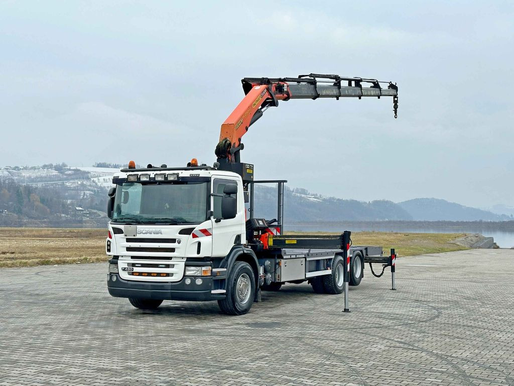 Scania P 420* PLATFORM 6,80m * PK 29002+FUNK * TOP Scania P 420* PLATFORM 6,80m * PK 29002+FUNK * TOP - Abschleppwagen: das Bild 2 Scania P 420* PLATFORM 6,80m * PK 29002+FUNK * TOP Scania P 420* PLATFORM 6,80m * PK 29002+FUNK * TOP - Abschleppwagen: das Bild 2