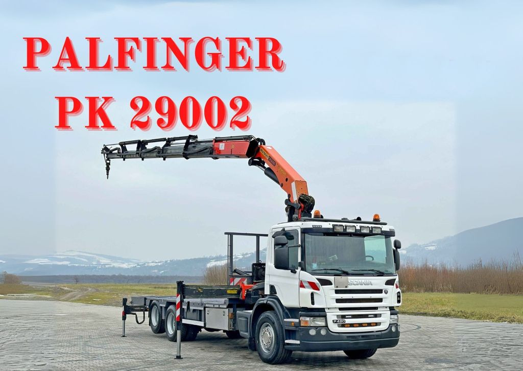 Scania P 420* PLATFORM 6,80m * PK 29002+FUNK * TOP Scania P 420* PLATFORM 6,80m * PK 29002+FUNK * TOP - Abschleppwagen: das Bild 1 Scania P 420* PLATFORM 6,80m * PK 29002+FUNK * TOP Scania P 420* PLATFORM 6,80m * PK 29002+FUNK * TOP - Abschleppwagen: das Bild 1