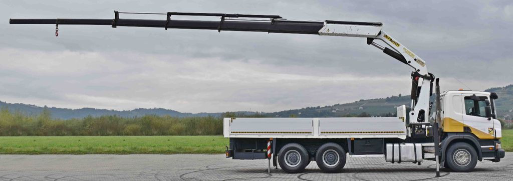 Scania P 420* PRITSCHE 6,40m * PK 29002+FUNK * 6x4 Scania P 420* PRITSCHE 6,40m * PK 29002+FUNK * 6x4 - Autokran, Pritsche LKW: das Bild 5 Scania P 420* PRITSCHE 6,40m * PK 29002+FUNK * 6x4 Scania P 420* PRITSCHE 6,40m * PK 29002+FUNK * 6x4 - Autokran, Pritsche LKW: das Bild 5