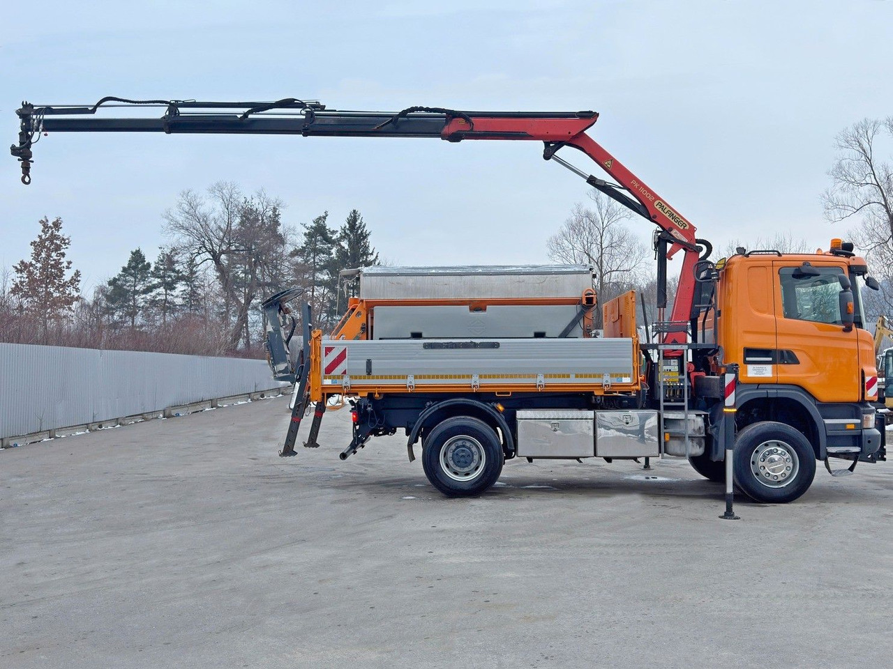 Scania R 420 KIPPER 4,15 m * PK 11002/FUNK * sandblaste - Autokran: das Bild 5 Scania R 420 KIPPER 4,15 m * PK 11002/FUNK * sandblaste - Autokran: das Bild 5