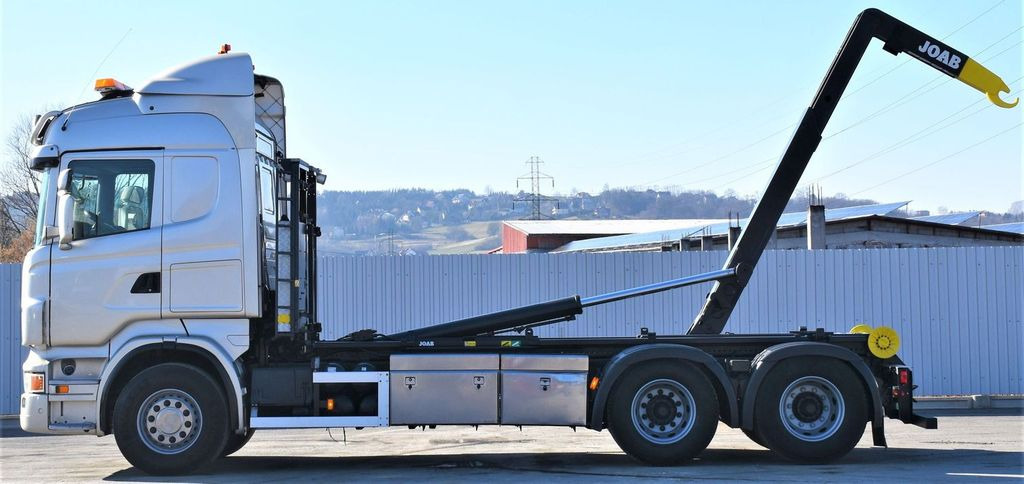 Scania R 480 Abrollkipper * 6x4 * Top Zustand ! Scania R 480 Abrollkipper * 6x4 * Top Zustand ! - Abrollkipper: das Bild 5 Scania R 480 Abrollkipper * 6x4 * Top Zustand ! Scania R 480 Abrollkipper * 6x4 * Top Zustand ! - Abrollkipper: das Bild 5