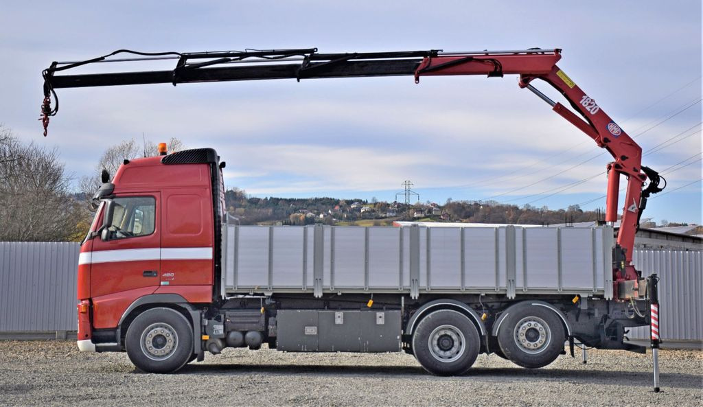 Volvo FH 480 Kipper 6,20m + HMF 1823 K3 + FUNK Volvo FH 480 Kipper 6,20m + HMF 1823 K3 + FUNK - Autokran, Kipper: das Bild 5 Volvo FH 480 Kipper 6,20m + HMF 1823 K3 + FUNK Volvo FH 480 Kipper 6,20m + HMF 1823 K3 + FUNK - Autokran, Kipper: das Bild 5