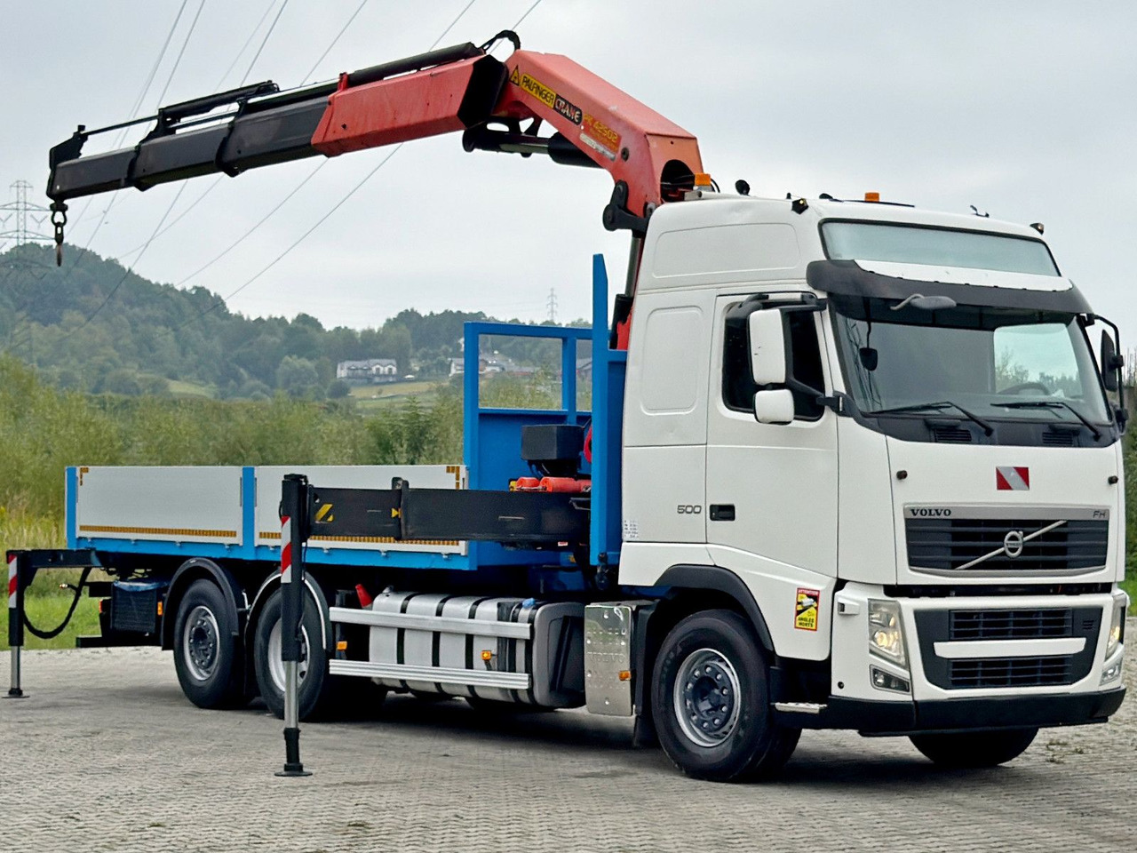 Volvo FH 500 * PRITSCHE 6,05 m* PK 42502 + FUNK *TOP - Autokran: das Bild 2 Volvo FH 500 * PRITSCHE 6,05 m* PK 42502 + FUNK *TOP - Autokran: das Bild 2
