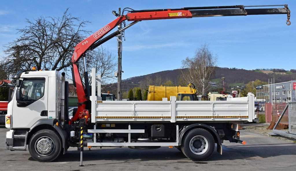 Volvo FL 290 KIPPER 4,90m * FASSI F95A.22 + FUNK * TOP - Autokran, Kipper: das Bild 5 Volvo FL 290 KIPPER 4,90m * FASSI F95A.22 + FUNK * TOP - Autokran, Kipper: das Bild 5