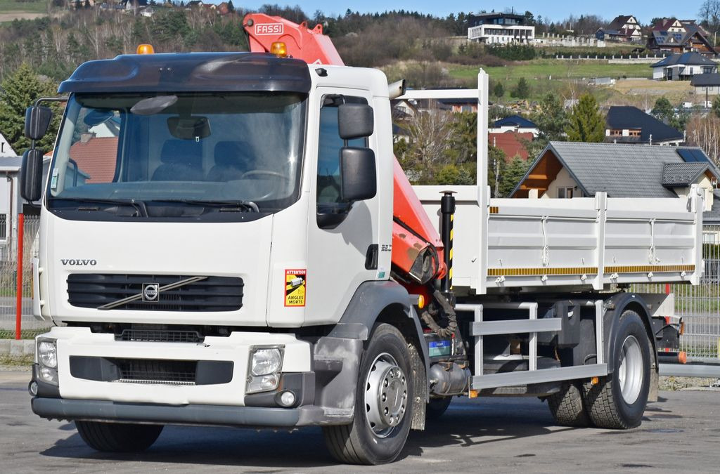 Volvo FL 290 KIPPER 4,90m * FASSI F95A.22 + FUNK * TOP - Autokran, Kipper: das Bild 4 Volvo FL 290 KIPPER 4,90m * FASSI F95A.22 + FUNK * TOP - Autokran, Kipper: das Bild 4
