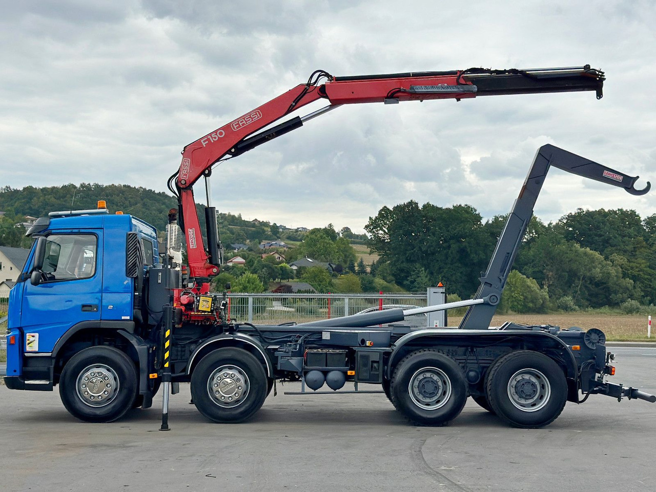 Volvo FM 12.420 * FASSI F150A.21 * 8x4 * TOP - Abrollkipper, Autokran: das Bild 5 Volvo FM 12.420 * FASSI F150A.21 * 8x4 * TOP - Abrollkipper, Autokran: das Bild 5