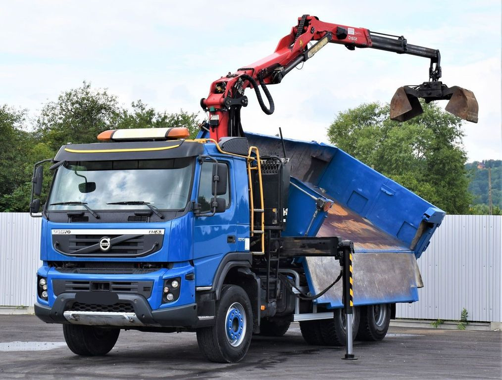 Volvo FMX 370 Kipper 4,90m *EPSILON Q150Z/FUNK*6x4 - Autokran, Kipper: das Bild 3 Volvo FMX 370 Kipper 4,90m *EPSILON Q150Z/FUNK*6x4 - Autokran, Kipper: das Bild 3