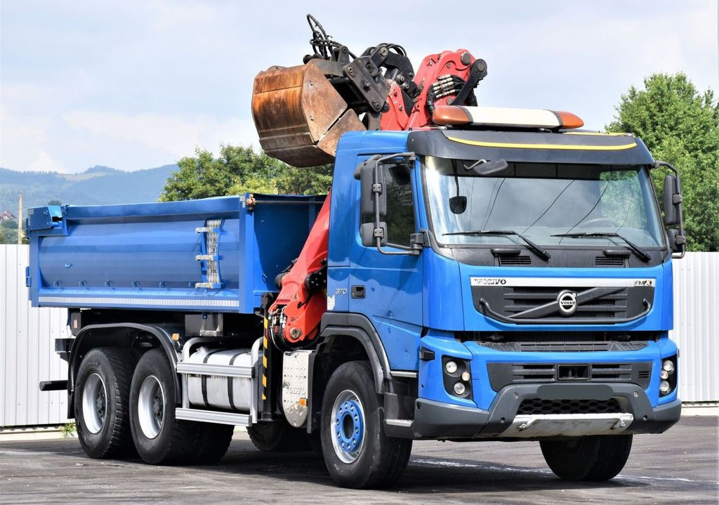 Volvo FMX 370 Kipper 4,90m *EPSILON Q150Z/FUNK*6x4 - Autokran, Kipper: das Bild 4 Volvo FMX 370 Kipper 4,90m *EPSILON Q150Z/FUNK*6x4 - Autokran, Kipper: das Bild 4